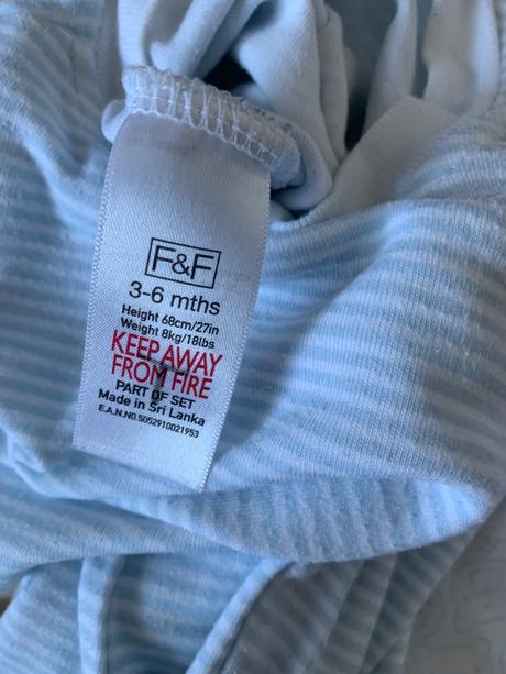 Set bavlnenych overalov zn. f&f - vel. 68, f&f,68