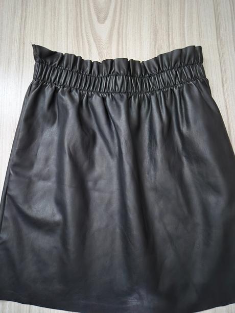 Sukňa koženková, h&m,34