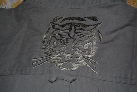 Košeľa s tigrom, kenvelo,110