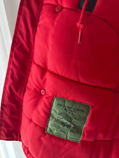 Alpha industries zimna parka/bunda, s
