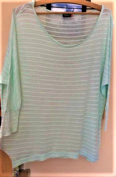 Ľanové tenké tričko over size xl/xxl, street one,xxl