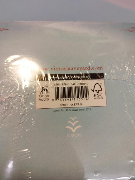 Victoria aveyard - red queen series nau24, 