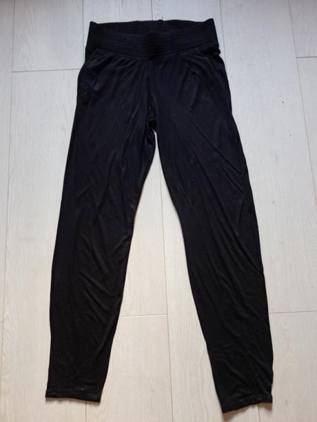 Pohodlné tehotenské nohavice h&m mama, h&m,s