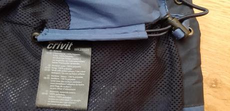 Tenká prechodná vetrovka crivit 134/140, crivit,134