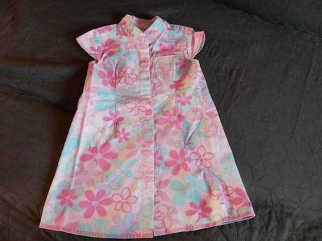 Bavlnené next kvetinkové šaty, next,92