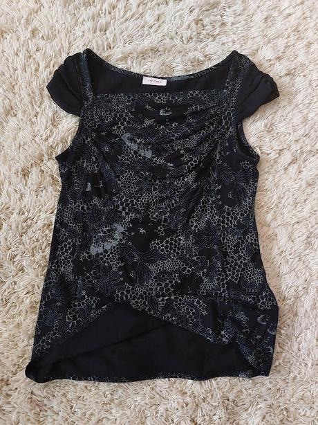 Tricko s tylovymi rukavkami s/m, orsay,m