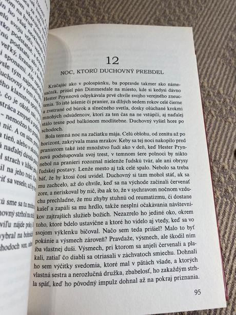 Šarlátové písmeno nathaniel hawthorne, 