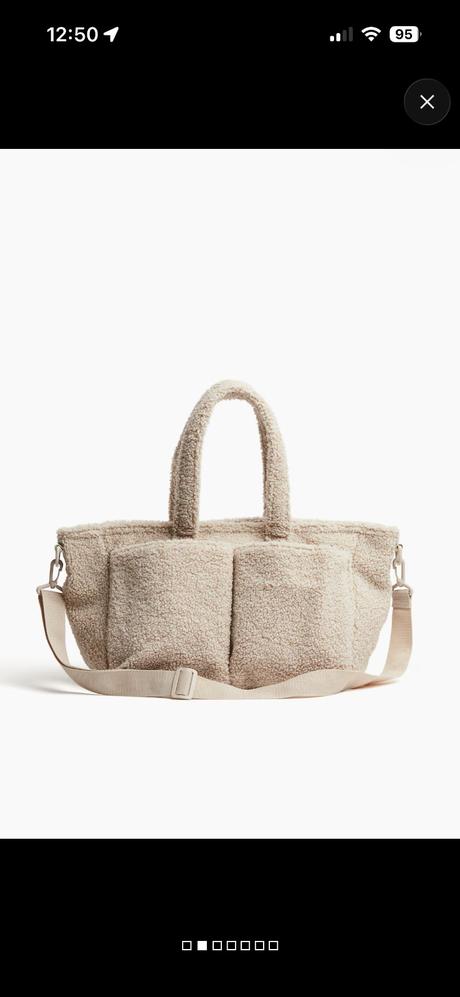 Prebalovacia taška, h&m