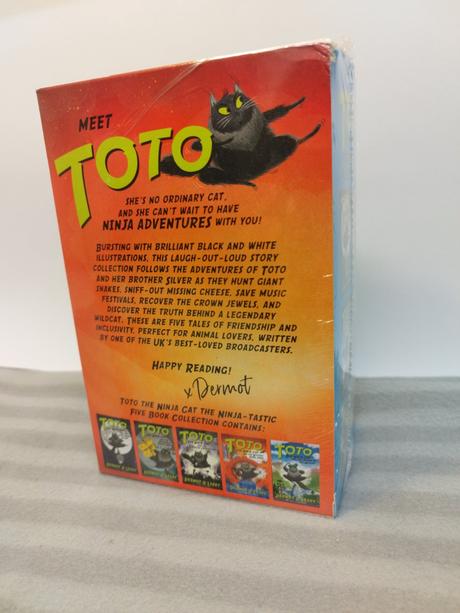 Dermot o'leary - toto the ninja cat set nsp24,
