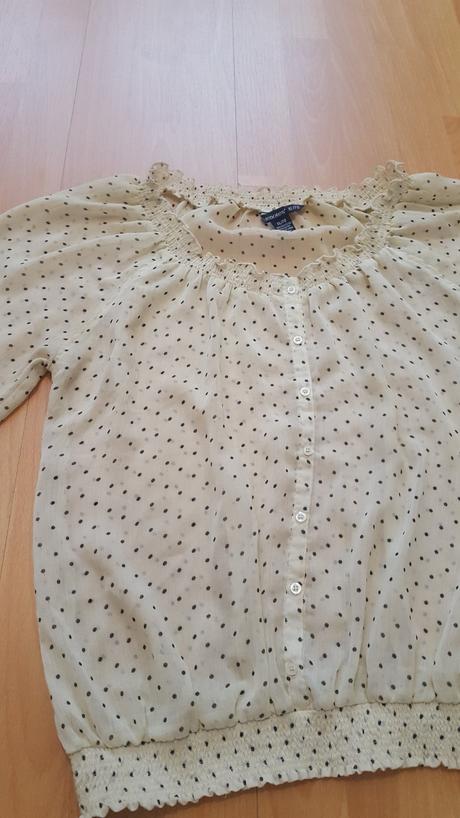 Bodkovaná blúzka, xl