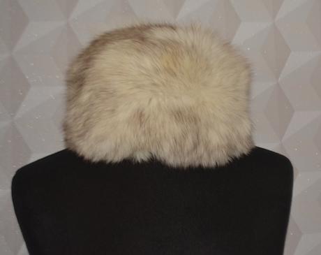 Čiapka zo striebornej líšky, veľ. m-l, m