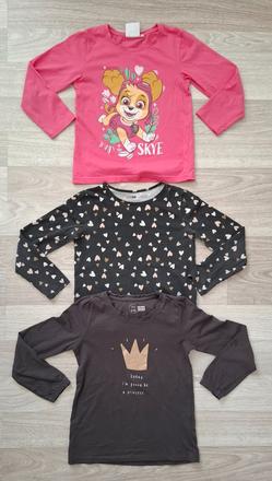 Tričká dlhý rukáv, 122