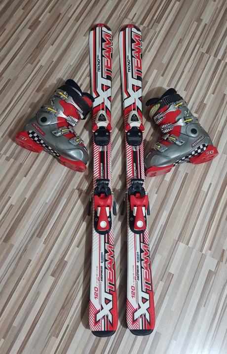 Lyže tecnopro 120cm, 120-129 cm