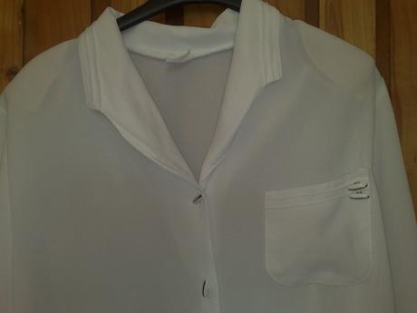 Biela blúzka pre dámu, m