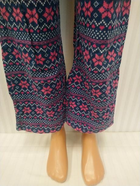 Dámske flanelové pyžamové nohavice, love, m, l, l