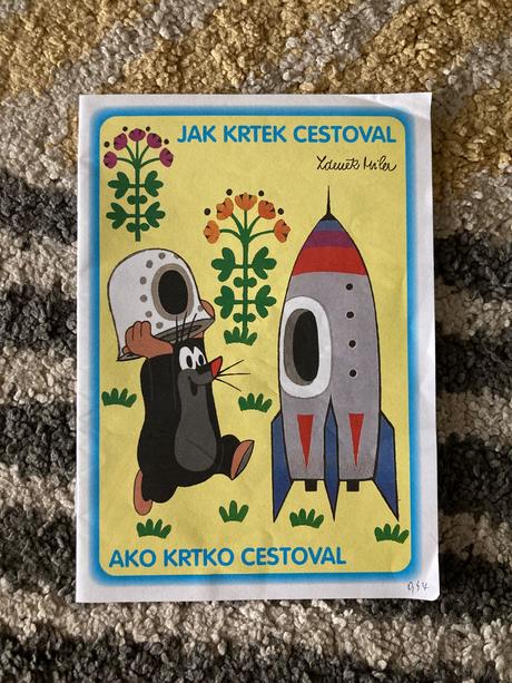 Krtek omaľovánky 3ks, 