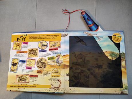 Expedícia zem - kniha s papierovou lupou, 