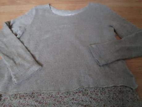 Pletený svetrík, l