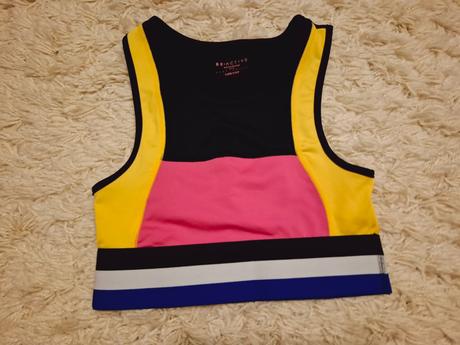 Športový crop top, reserved,134