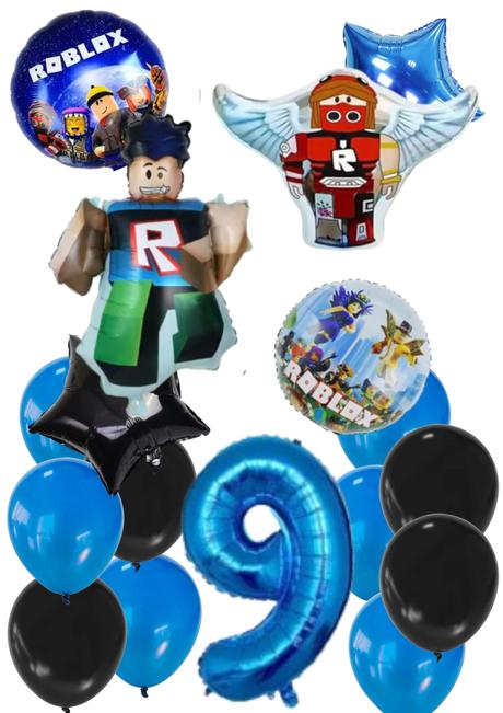 Balóny roblox - až 15/16/17/18 kusov, 