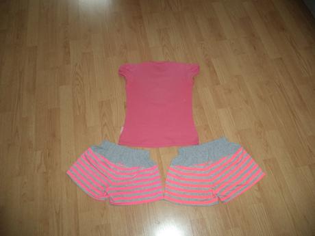 Tričko a 2 kraťasy, 140, 140