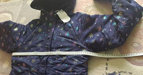 Bunda s rukavicami - nova, sinsay,140