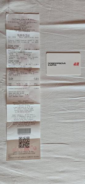 Platnosť a výhody karty HM na vrátenie peňazí