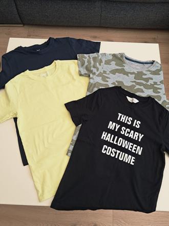 4ks tricka v.140/146, h&m,140