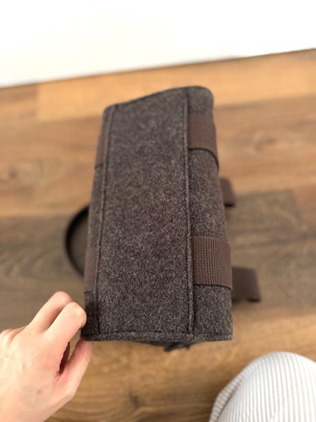 Vlnená kabelka od talianskej značky bonfanti, 