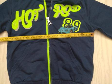 Mikina na zips, 104