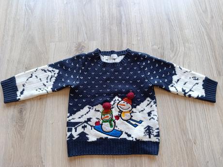 Chlapčenský zimný sveter, f&f,98