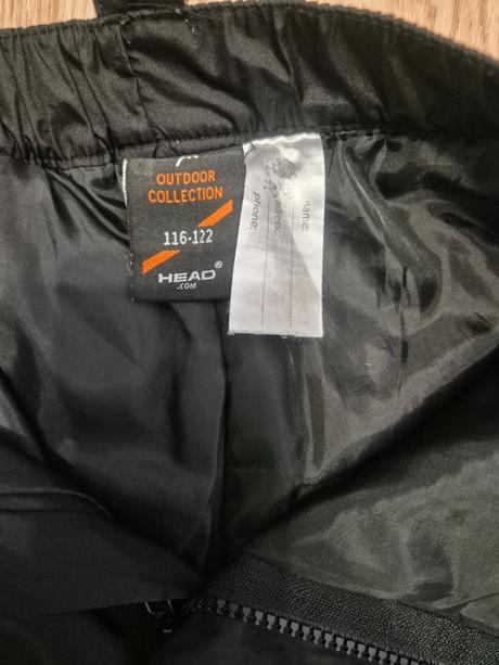 Detské otepľovačky head 116-122 (cena aj s poštou), 116