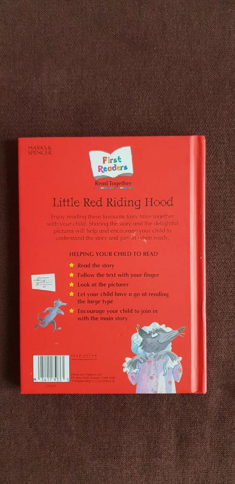 Kniha - little red riding hood, 