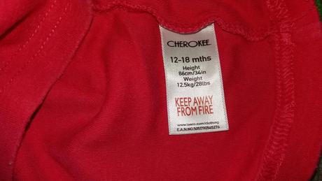 Tričko s dl.rukávom, cherokee,86