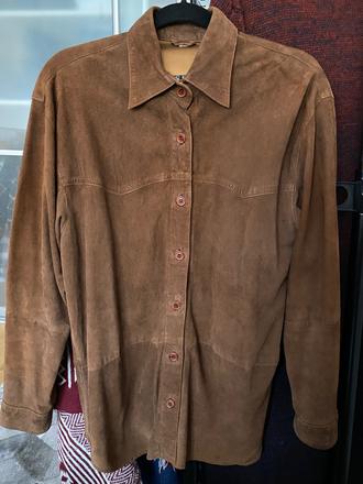Kožená košeľa, s