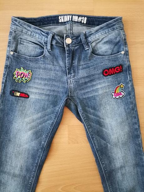 Dámske /dievčenské rifle č. 38, denim,38