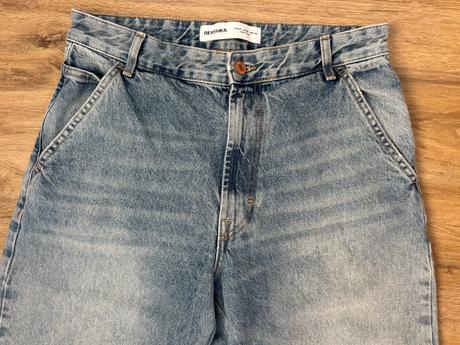 Baggy jeans pas 40 dlzka 102, bershka,38