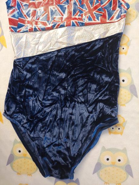 Gymnastický značkový dres uk veľ.10 / 152-164, 158