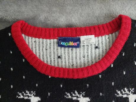 Vianočný svetrík zn.lupilu veľ.110-116, 110
