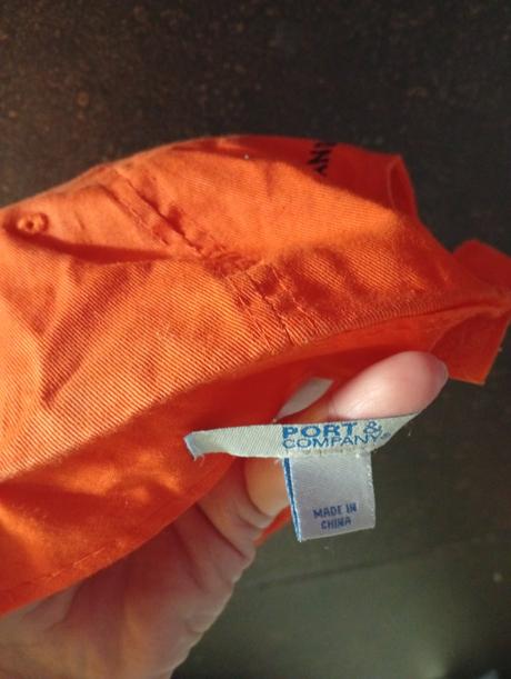 Oranžová šiltovka chlapčenská, 