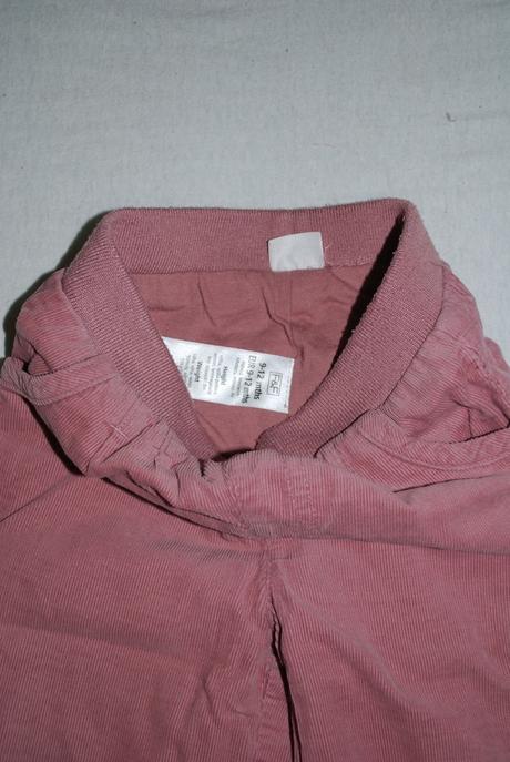 Mencestrove dievcenske nohavice, f&f,80