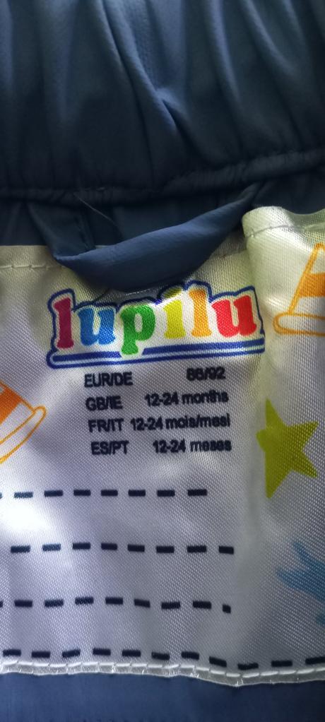 Nohavice do dazda, lupilu,98