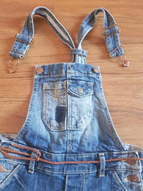 Riflove kraťasy, denim,98