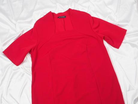 Luxusné červené šaty verpass, 48