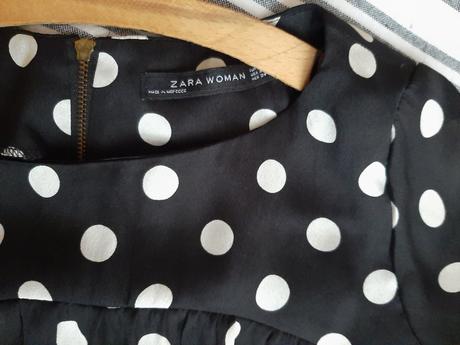 Tenká, bodkovaná blúzočka zara, zara,xs