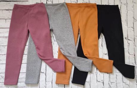 Zateplené zimné legíny, 80 - 116