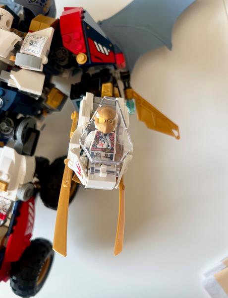 Lego ninjago 71834 zaneov ultrakombo robot,