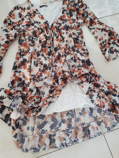 Ľahké šifónové šaty,