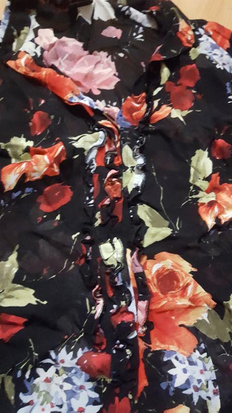 Kvetovaná blúza, xl