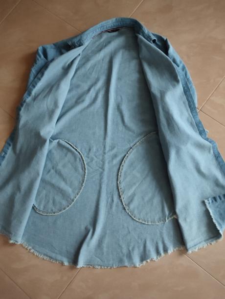 Dámska riflova košeľa,sako zn.diverse, s